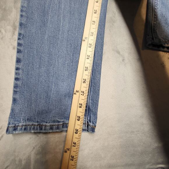 Levis 541 Jeans Mens 32x30 Blue Straight Leg Denim Distressed - Picture 7 of 10